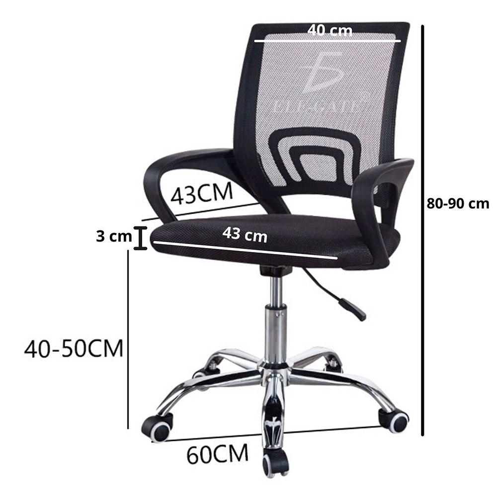 Silla Ergonómica De Oficina Para Escritorio Soporte Lumbar - Image 3