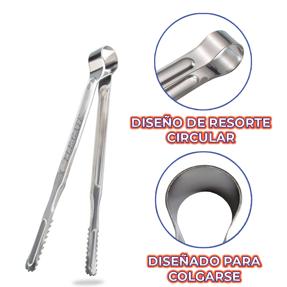 Pinzas Para Cocina/asador De Acero Inoxidable Extra G 30 cm - Image 3