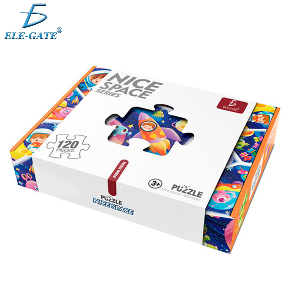 Rompecabezas Espacial Para Niños Con 120 Piezas 6 en 1