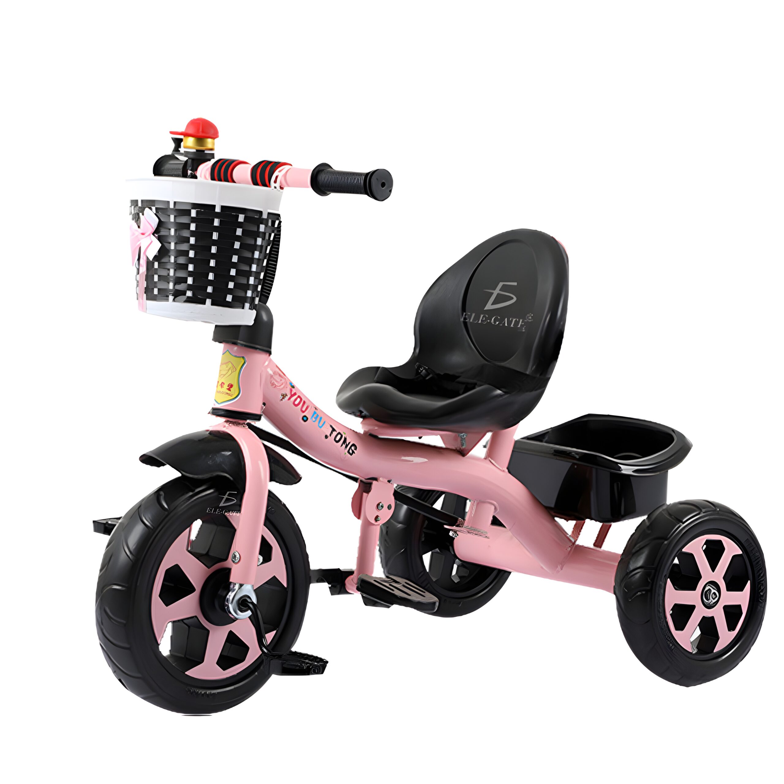 Triciclo Para Bebe Con Cajuela Y Barra Empuje Ajustable - Image 2