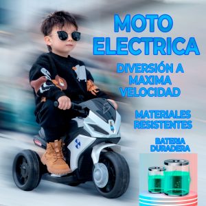 Moto Eléctrica Recargable Para Niños 6v 4.5A