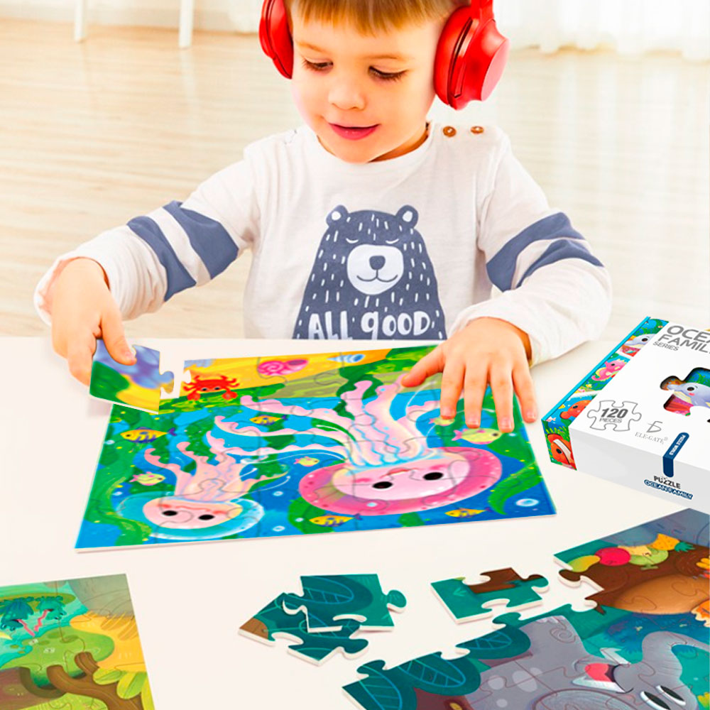 Rompecabezas Para Niños Con 120 Piezas 6 en 1 - Image 5