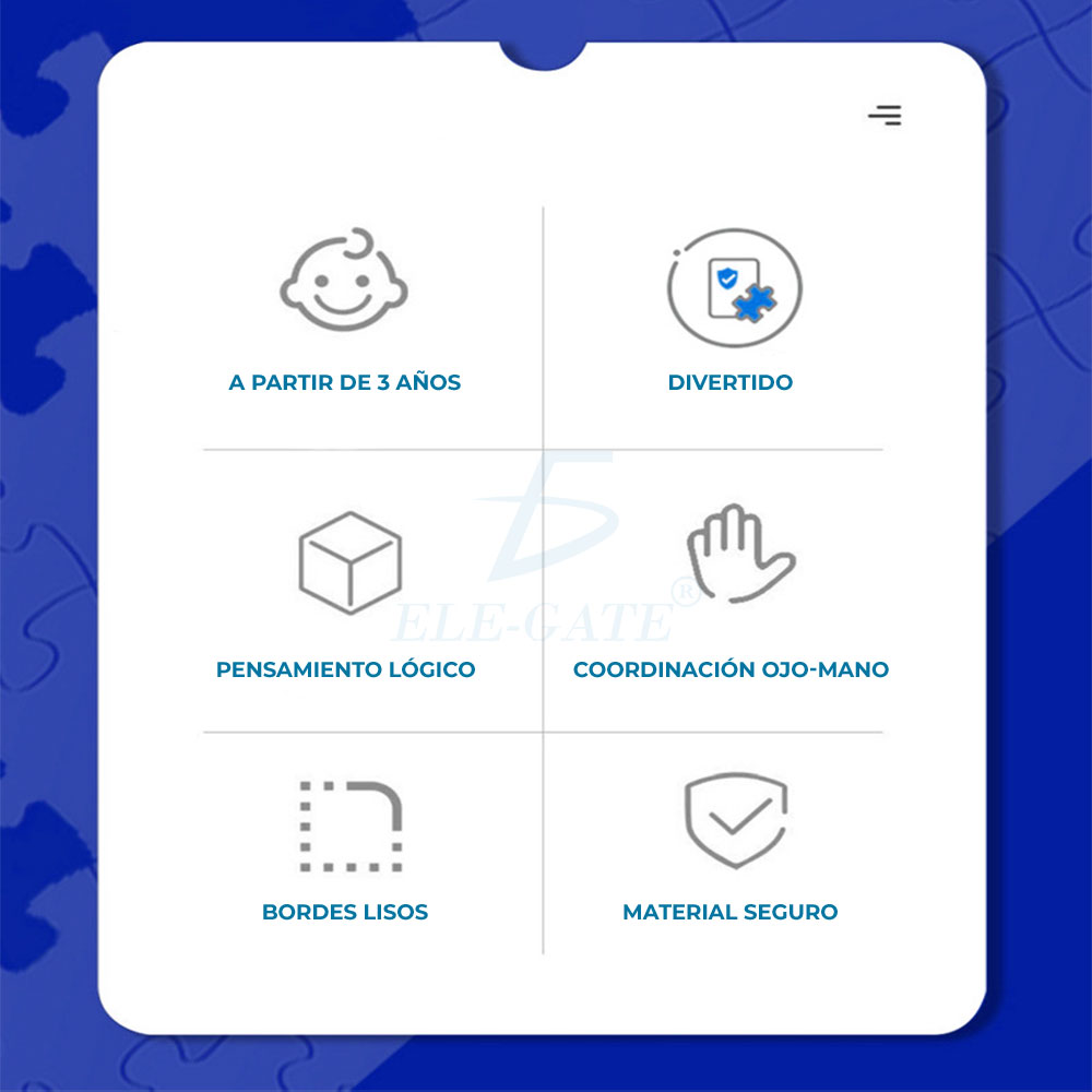 Rompecabezas Espacial Para Niños Con 120 Piezas 6 en 1 - Image 3