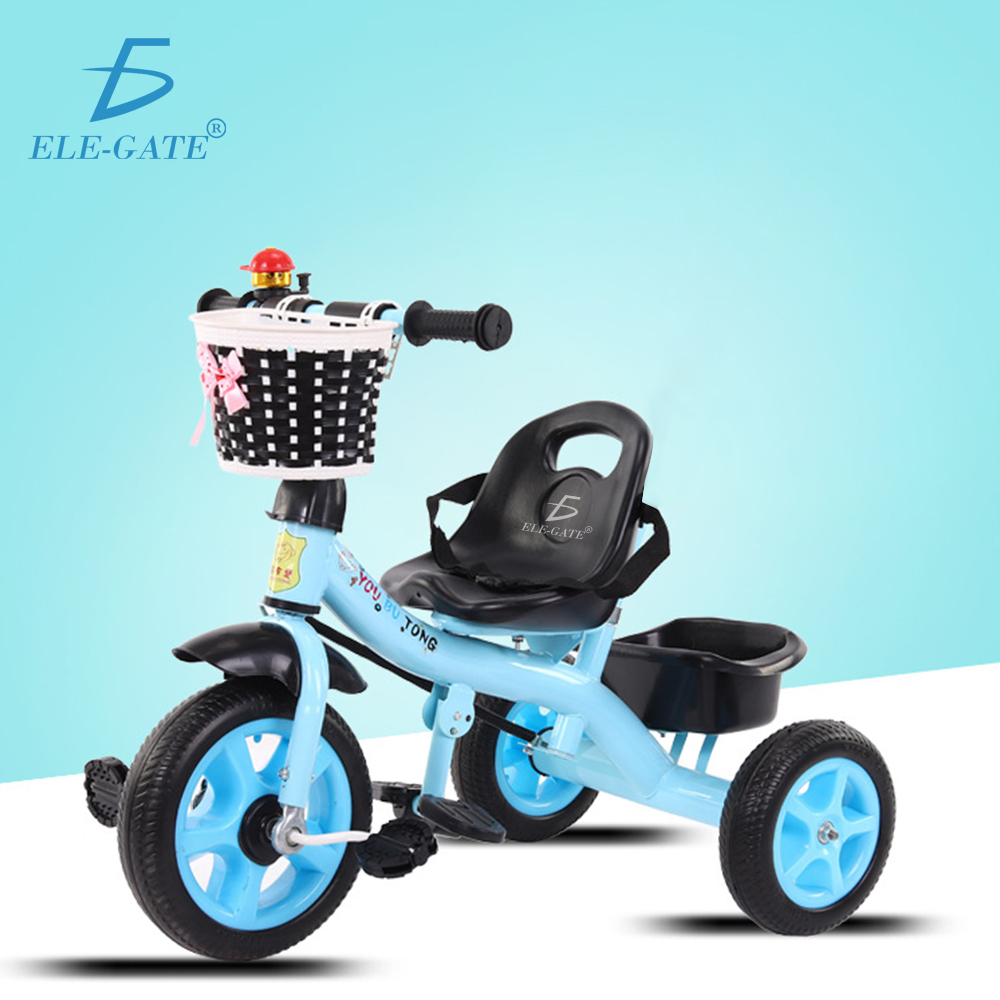 Triciclo Para Bebe Con Cajuela Y Barra Empuje Ajustable - Image 4