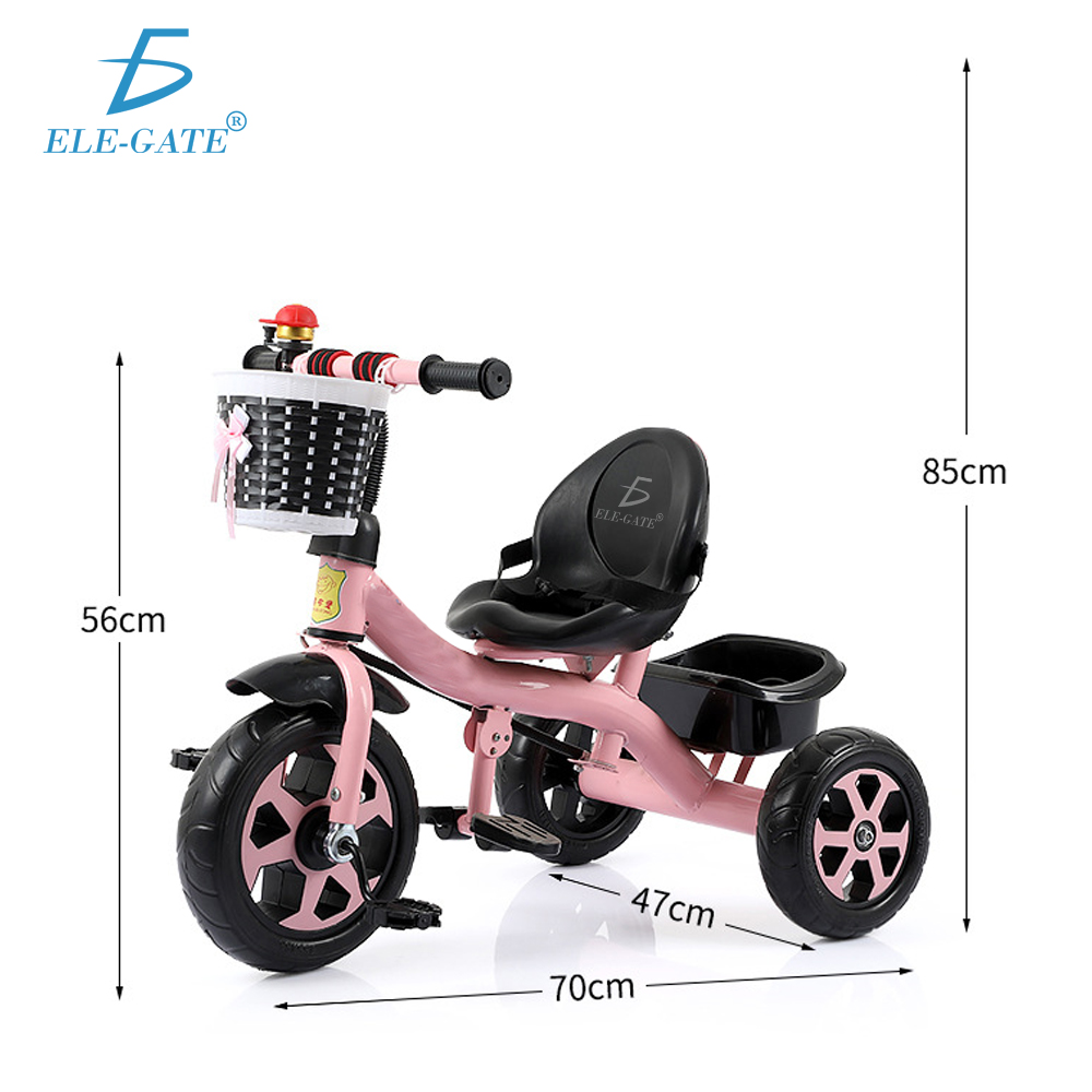 Triciclo Para Bebe Con Cajuela Y Barra Empuje Ajustable - Image 6