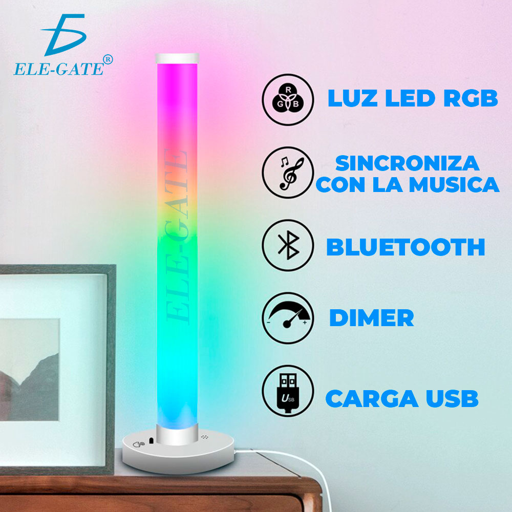 Lampara Led RGB Con Modo Musica Para Vivir Al Maximo Tus Juegos Con App Tuya - Image 5