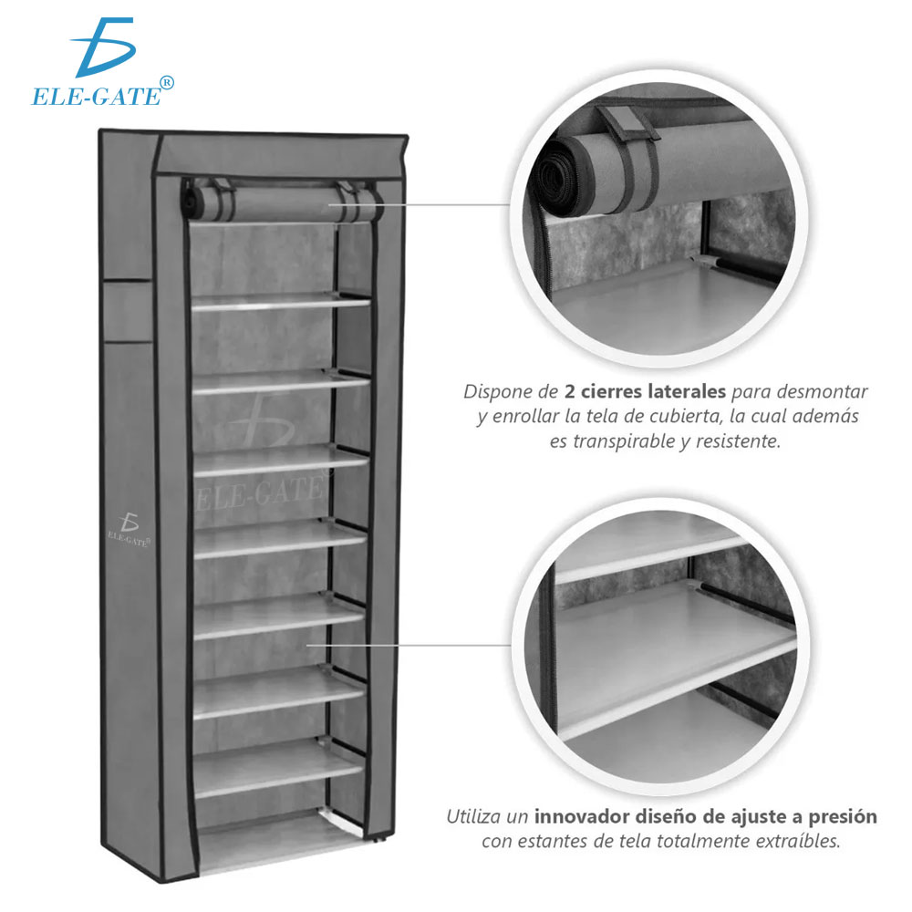Mueble Zapatera Armario Organizador Repisa Armable Multiusos - Image 4
