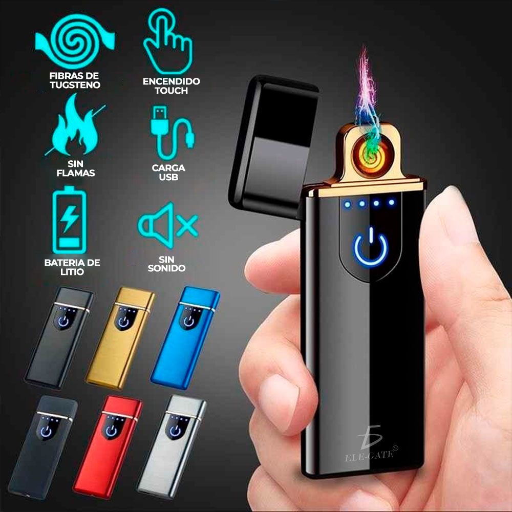 Encendedor Eléctrico USB de Plasma con Indicador de Batería. - Image 2