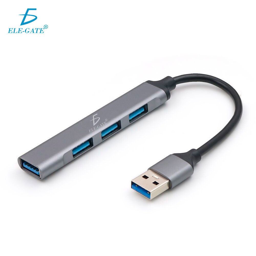 Adaptador Hub Usb 3.0 4 Puertos Para Laptop Windows