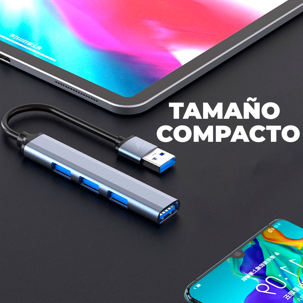 Adaptador Hub Usb 3.0 4 Puertos Para Laptop Windows - Image 5
