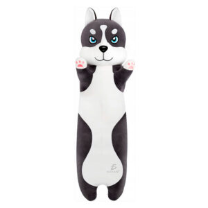 Perro Peluche De Husky Largo 70cm
