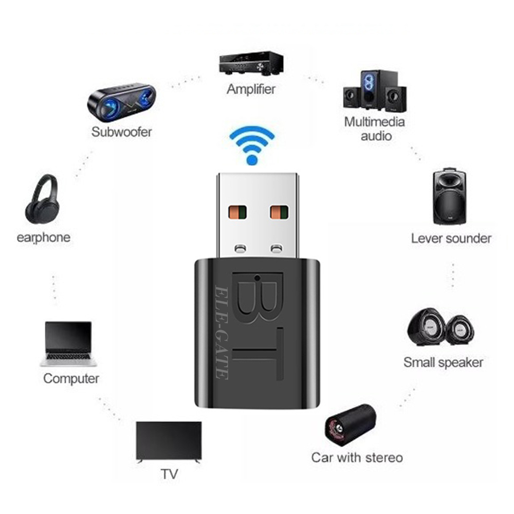 USB Bluetooth Receptor y Transmisor 5.1 Adaptador Bluetooth con 3.5mm - Image 4