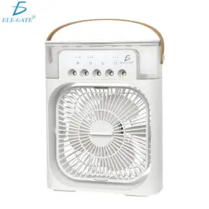 Ventilador de Aire Acondicionado Portátil Tanque de Agua USB con Luz LED