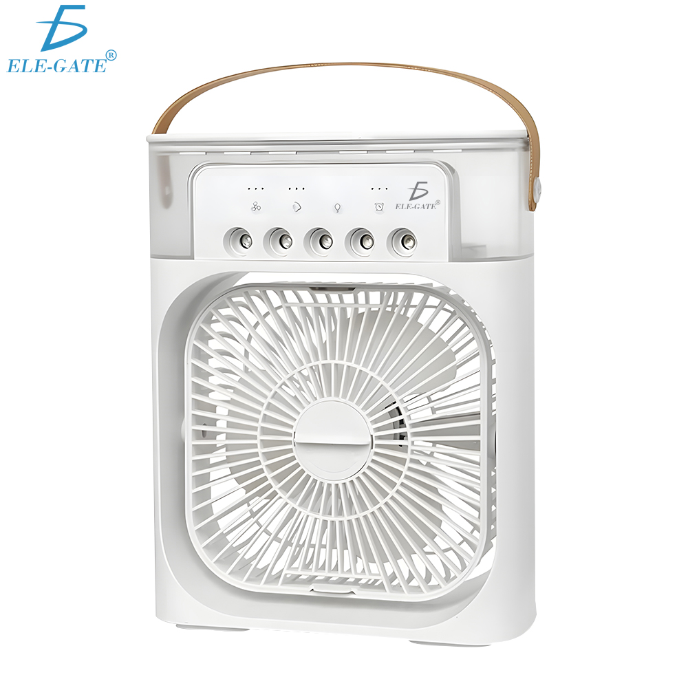 Ventilador de Aire Acondicionado Portátil Tanque de Agua USB con Luz LED