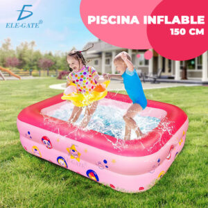 Piscina Inflable para el Hogar Rosa150*110*50 cm