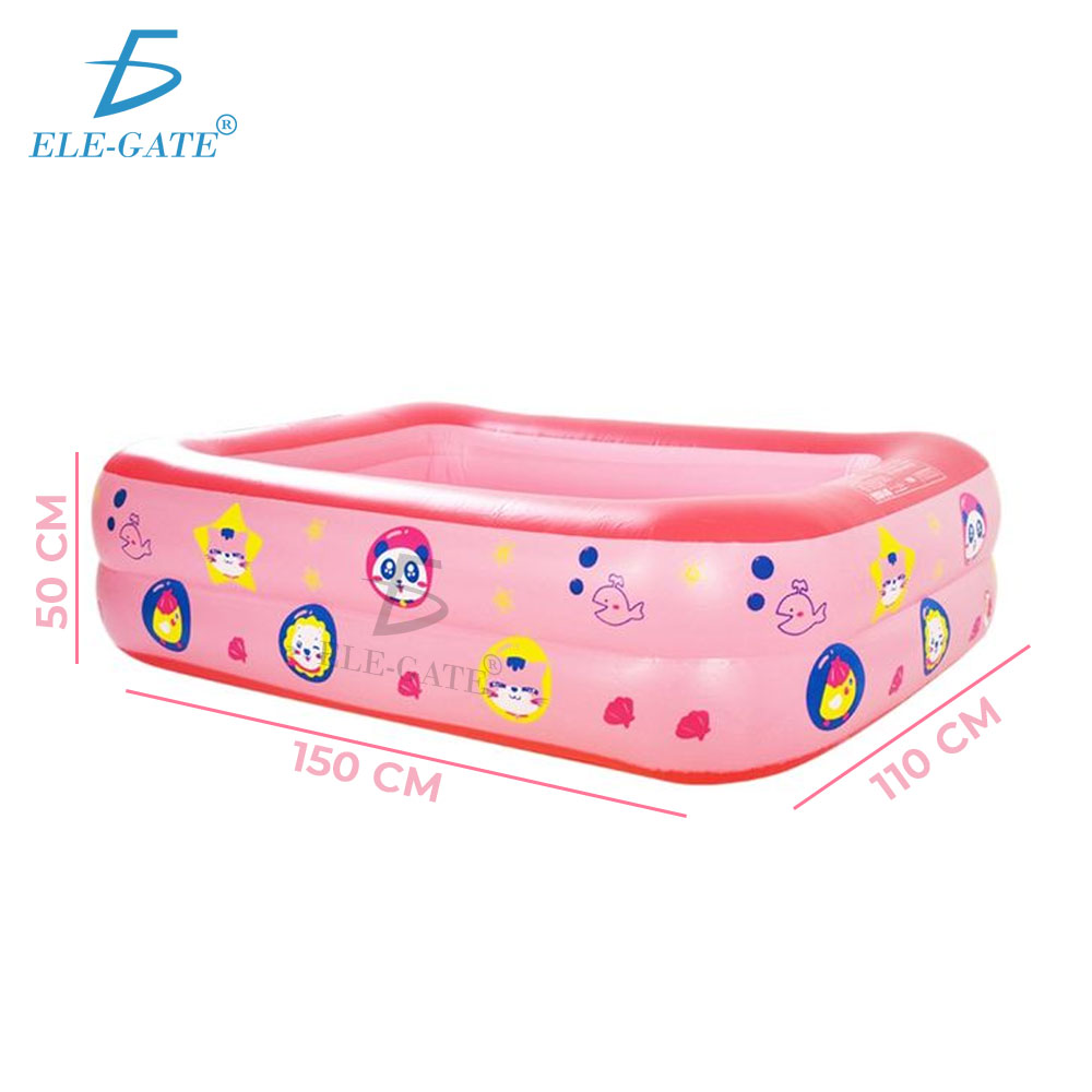 Piscina Inflable para el Hogar Rosa150*110*50 cm - Image 3