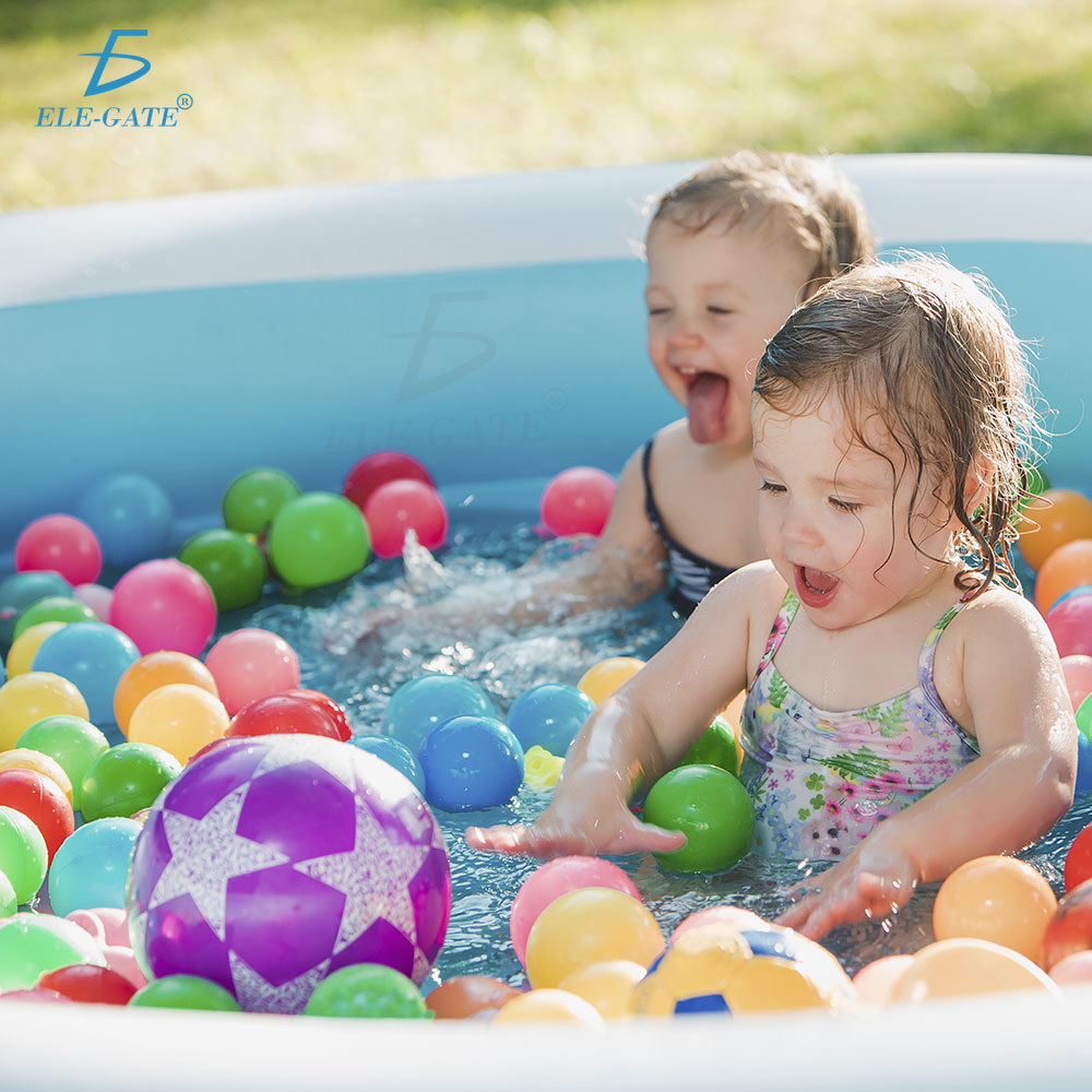 Alberca Piscina Inflable Diseño de Pececitos 160*120*55 cm - Image 5