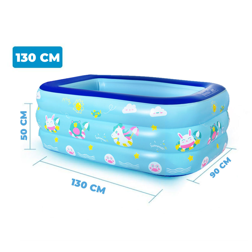 Piscina Inflable Exteriores Interiores y Patios 130*90*50 cm - Image 3