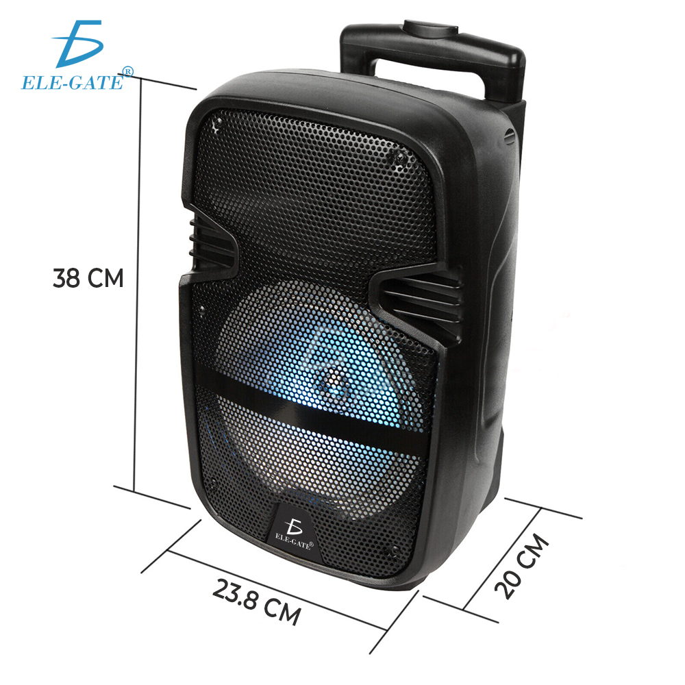 Bafle 15`` Bluetooth Inalámbrico Inteligente con Micrófono Soporte y Control Remoto Luz Led - Image 5