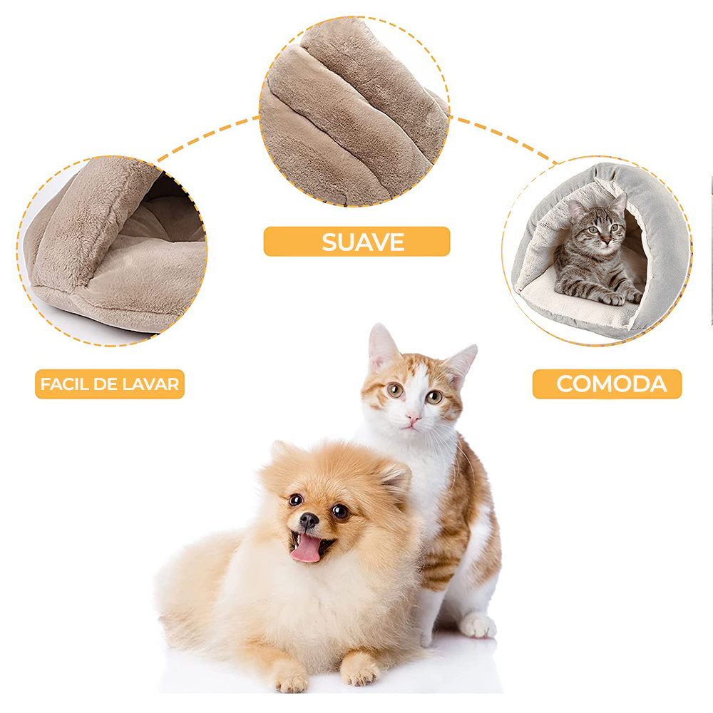 Cama para Mascota Perro y Gato Talla M 46cm x 56cm x 30cm - Image 4