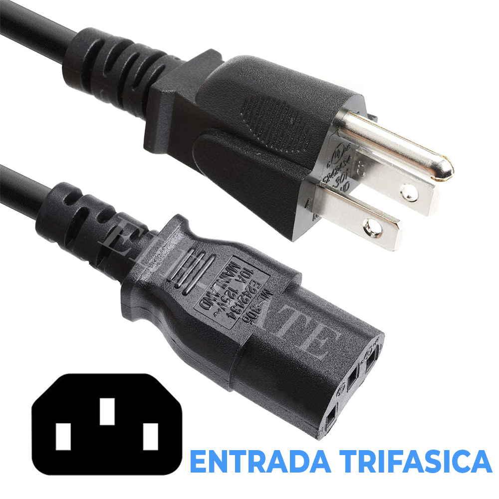 Cable De Poder Corriente Trifásico 7A 1.50m 800W - Image 5