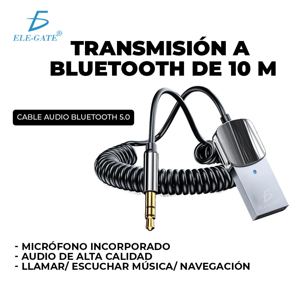 Adaptador Receptor Y Transmisor Bluetooth 5.0 2 En 1 - Image 2