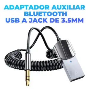 Adaptador Receptor Y Transmisor Bluetooth 5.4 2 En 1