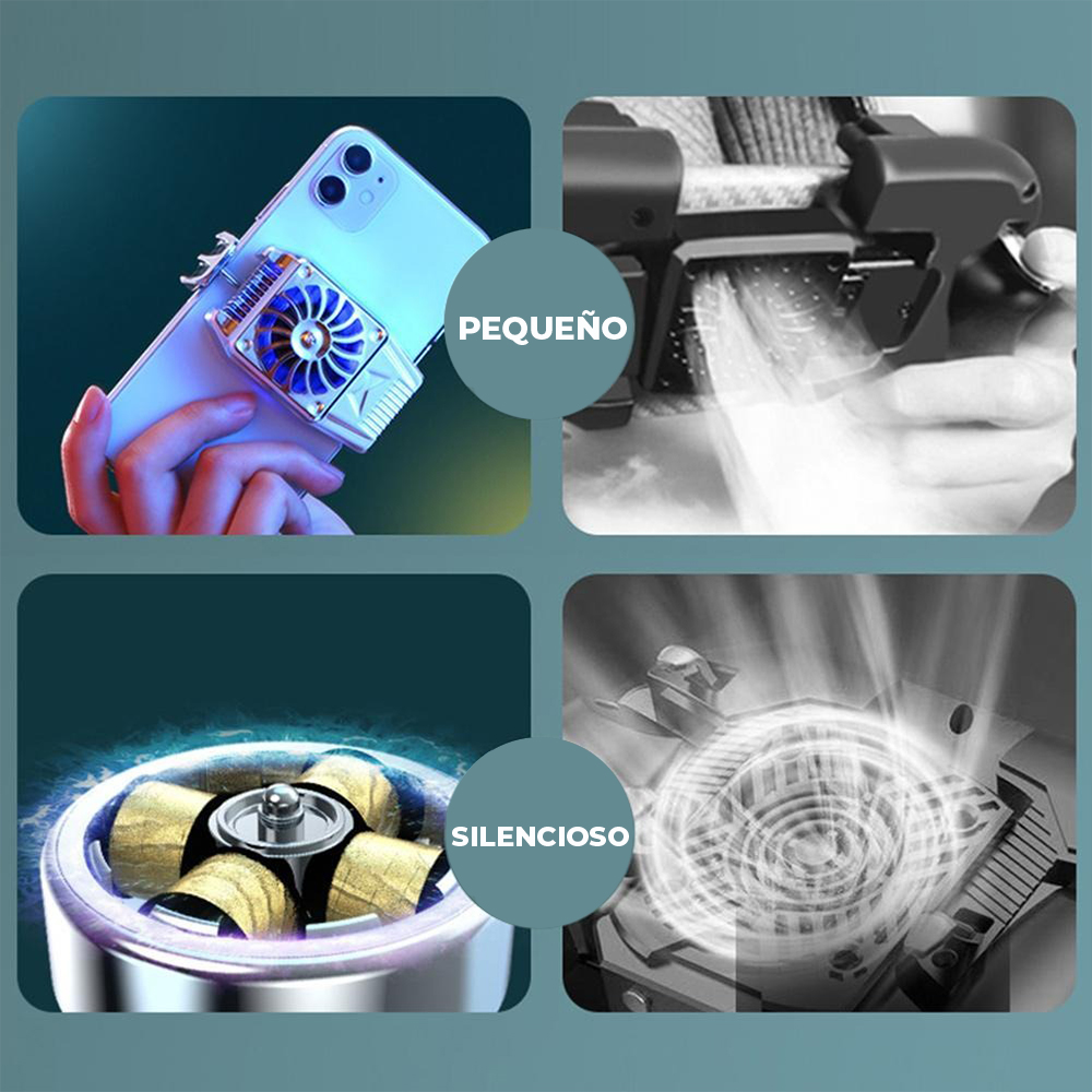 Ventilador de Refrigeración para Teléfono Móvil - Image 2
