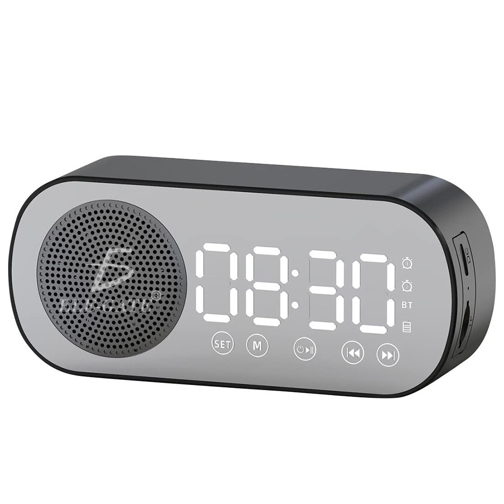 Estéreo Altavoz Inalámbrico Bluetooth 5.0 con Reloj Despertador - Image 2