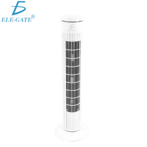Ventilador de Torre 76cm con 3 Velocidades y Giro de 90 Grados.