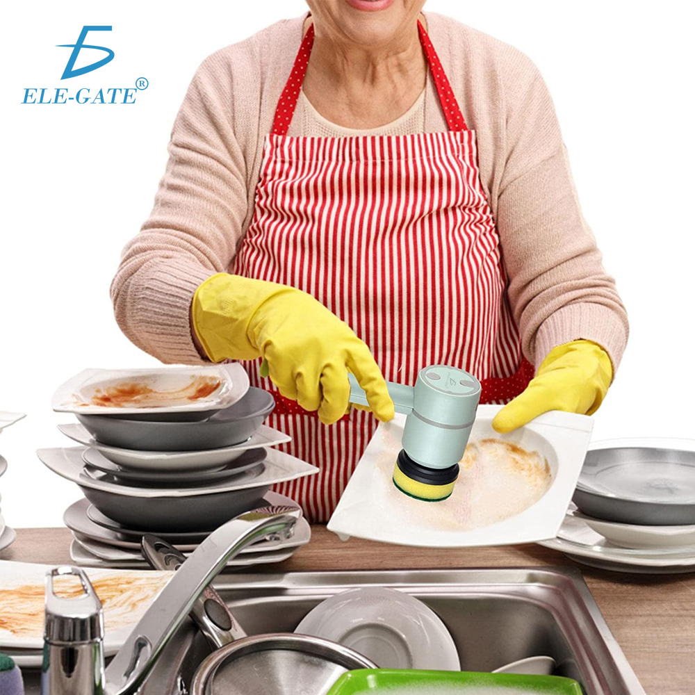 Cepillo De Limpieza Eléctrico Recargable Para Baño Y Cocina - Image 2