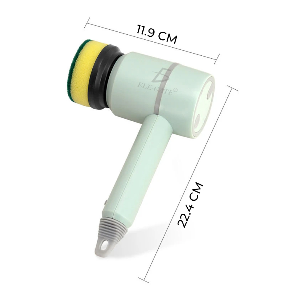 Cepillo De Limpieza Eléctrico Recargable Para Baño Y Cocina - Image 5