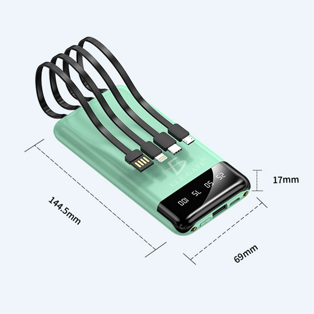 Power Bank 10000mAh Batería Portátil con Pantalla LED - Image 6