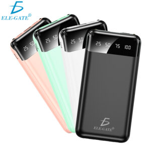 Power Bank 10000mAh Batería Portátil con Pantalla LED