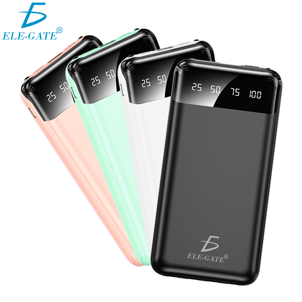 Power Bank 10000mAh Batería Portátil con Pantalla LED