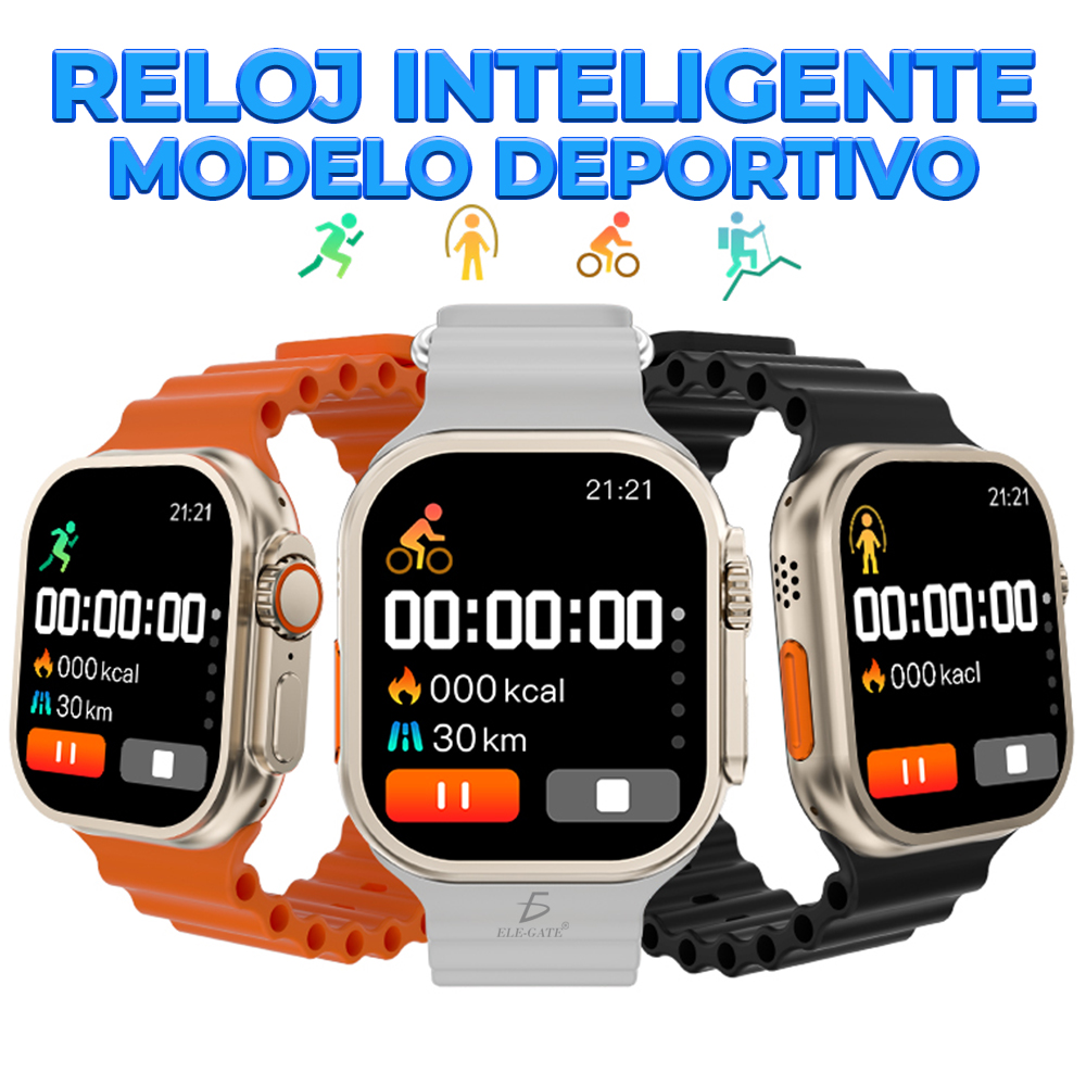 Reloj Inteligente S8 Ultra Max Serie 8 Bluetooth Llamada