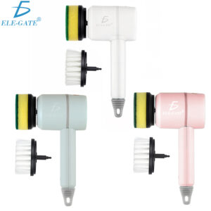 Cepillo De Limpieza Eléctrico Recargable Para Baño Y Cocina