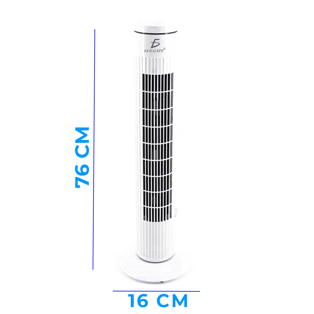 Ventilador de Torre 76cm con 3 Velocidades y Giro de 90 Grados. - Image 4