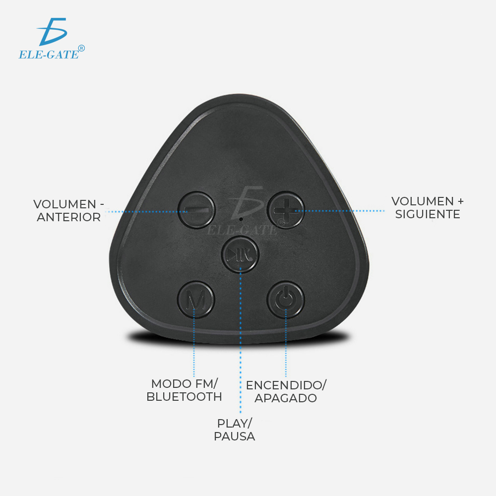 Barra de Sonido Estéreo Bluetooth 5.0 Inalámbrico con Subwoofer - Image 6