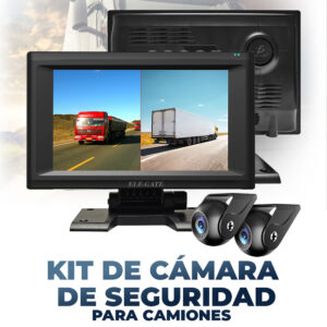 Sistema de Cámara de Salpicadero LCD de 10 pulgadas con Visión Nocturna de Infrarrojo