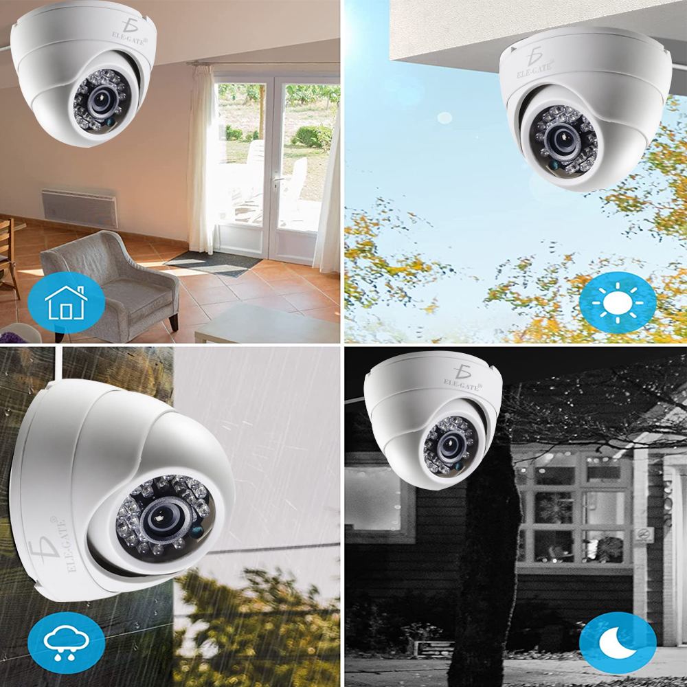 Cámara IP Domo 5MP Lente Varifocal Manual IR40m - Image 5