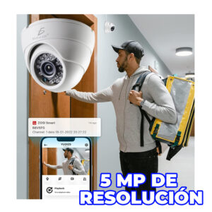 Cámara IP de Seguridad para el hogar Inalámbrico con Wifi 720P 960P 1080P HD Soporte de Audio Ranura Micro SD Ipcam