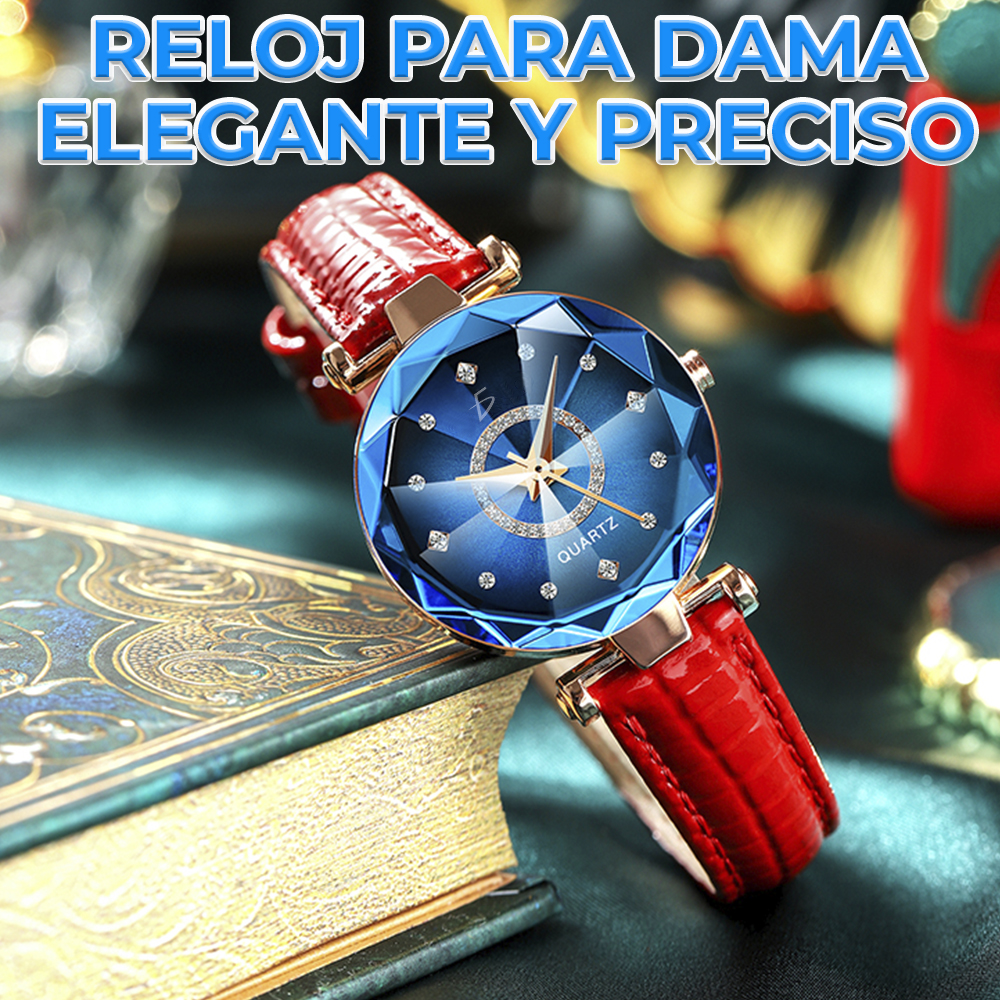 Reloj de Pulsera Lujo con Cielo Estrellado para Mujer de Cuarzo Resistente Al Agua - Image 4