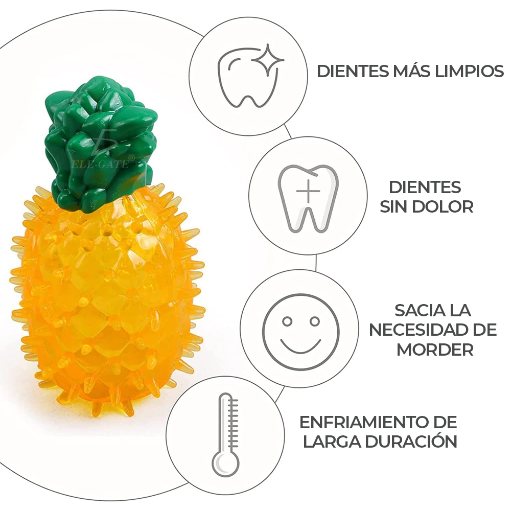 3 Juguetes Forma de Fruta Masticable Masticadores Duraderos para Perros y Mascotas - Image 3