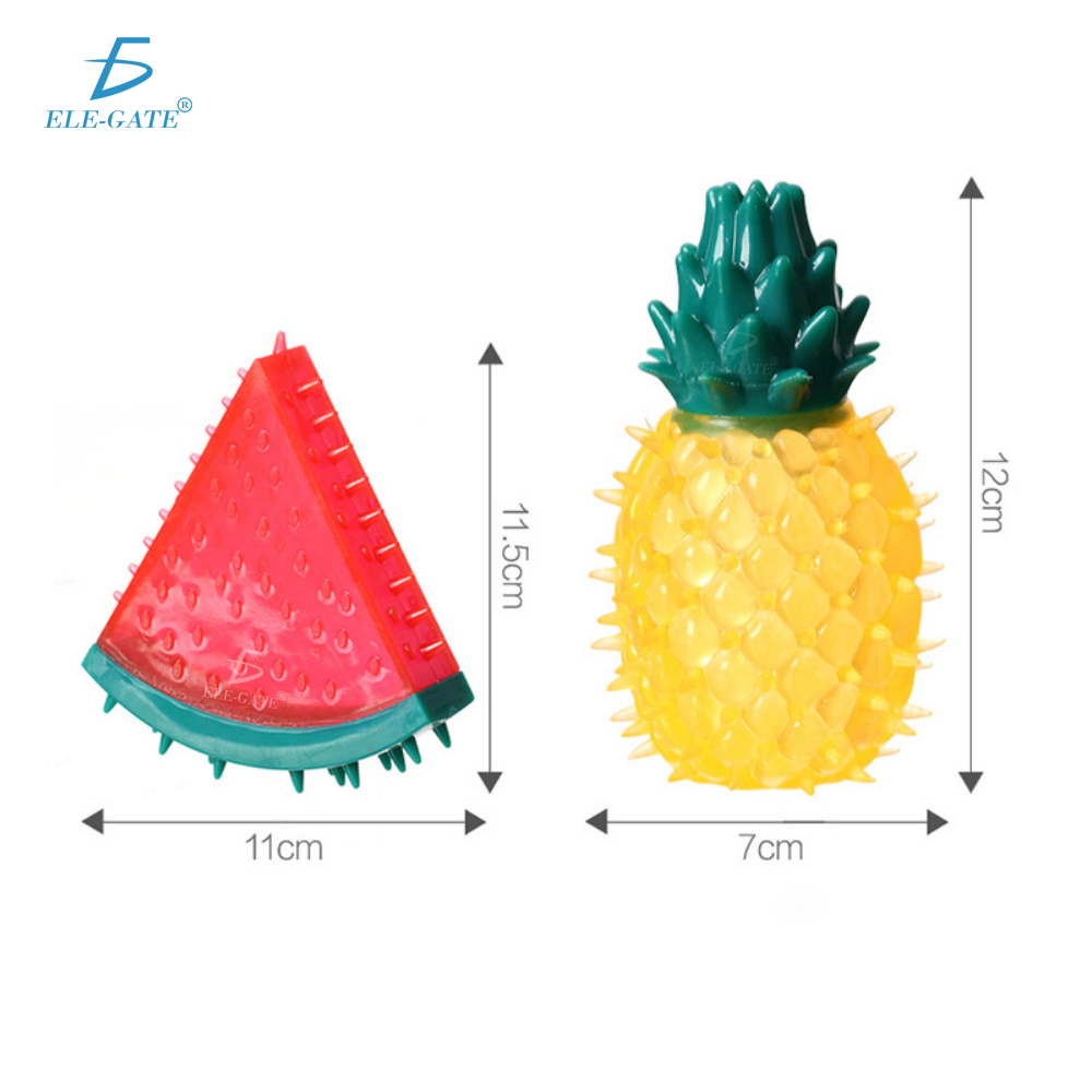 3 Juguetes Forma de Fruta Masticable Masticadores Duraderos para Perros y Mascotas - Image 4