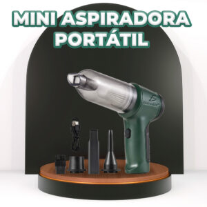 Aspiradora y Soplador Inalámbrico 2 en 1 - Potente y Portátil