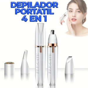 Depiladora Facial 4 en 1: Precisión y Comodidad para Mujeres y Hombres