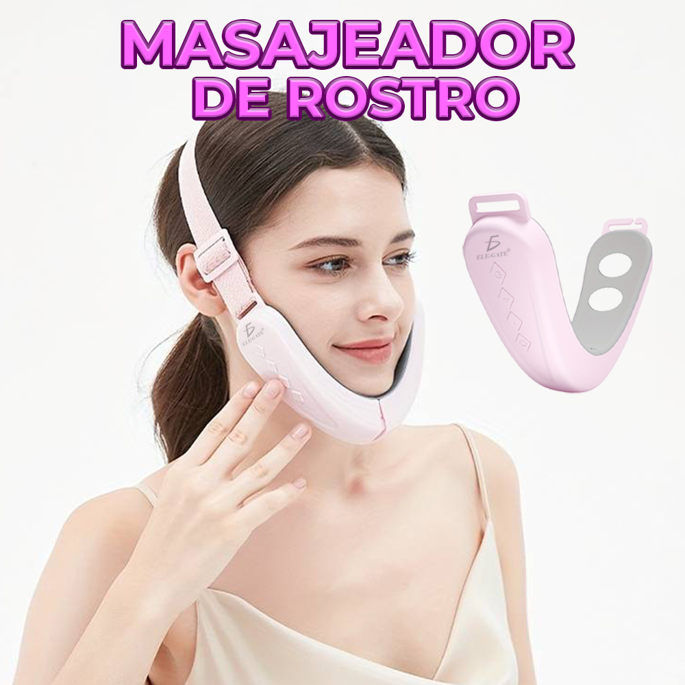 Masajeador Facial V-Face: Tu Rostro Merece Ejercicio También