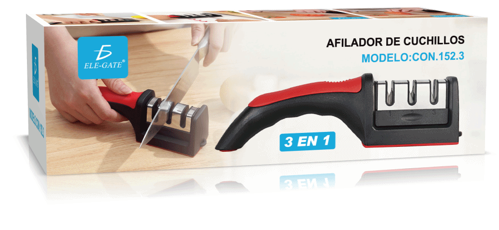 Afilador Profesional para Cuchillos con Piedra de Tungsteno - Mantén tus Cuchillos Afilados y Listos para Cualquier Tarea - Image 6