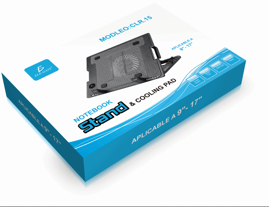 Ventilador Laptop Base Enfriadora Laptop 5posicione - Image 3